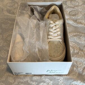 Betsey Johnson Glittering Sneakers